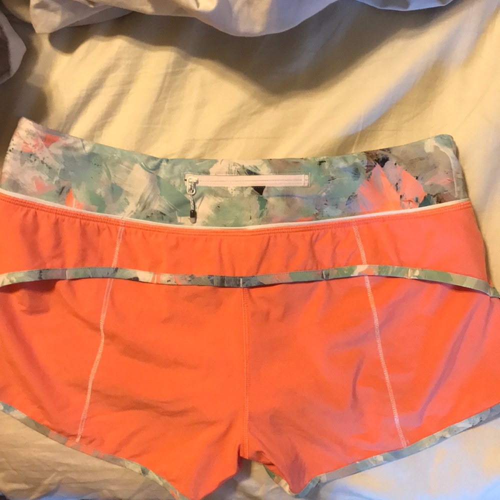 Lululemon speed shorts